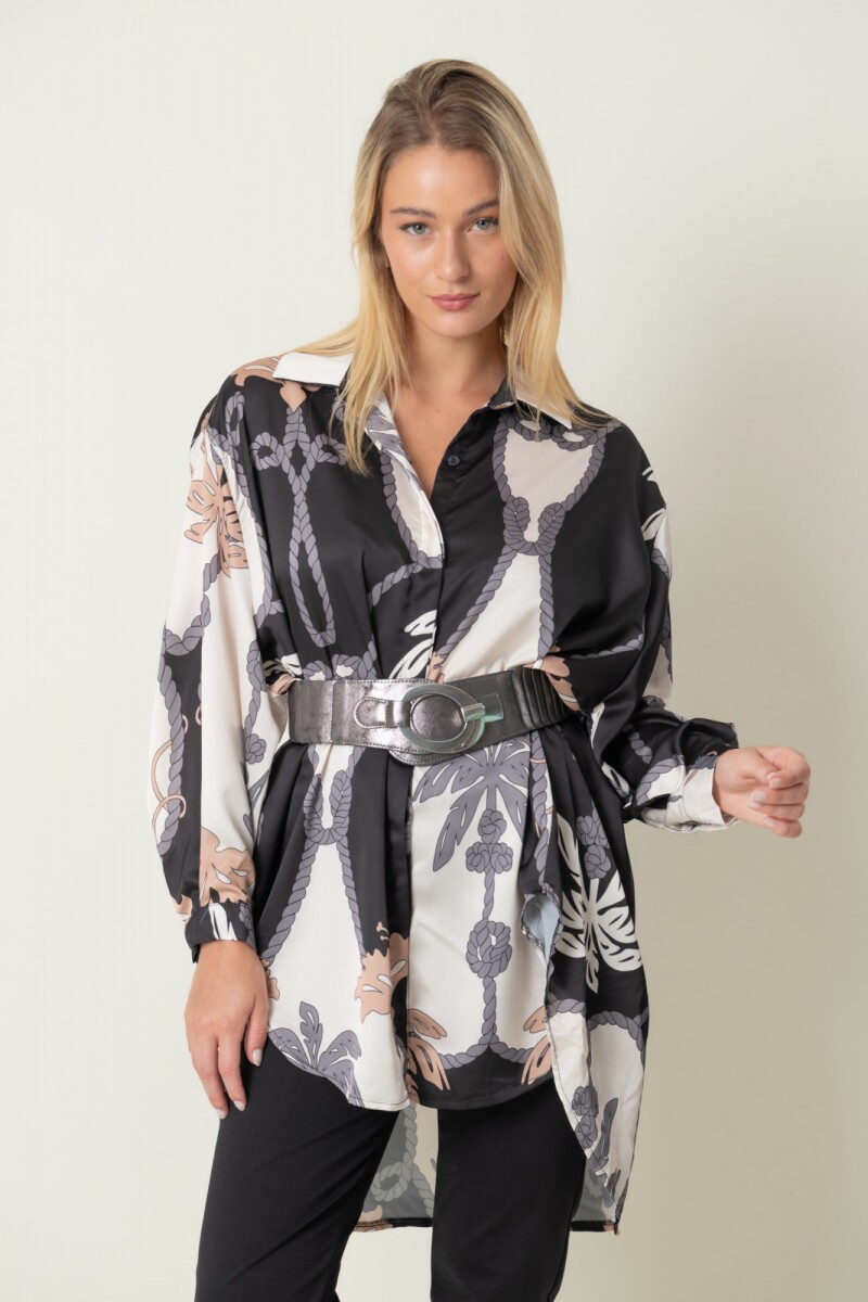 CAMISA OPALO - Negro 