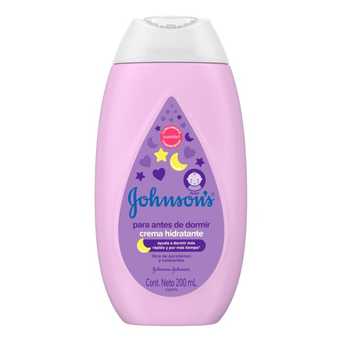 JOHNSON CREMA HIDRATANTE DULCES SUEÑOS F única