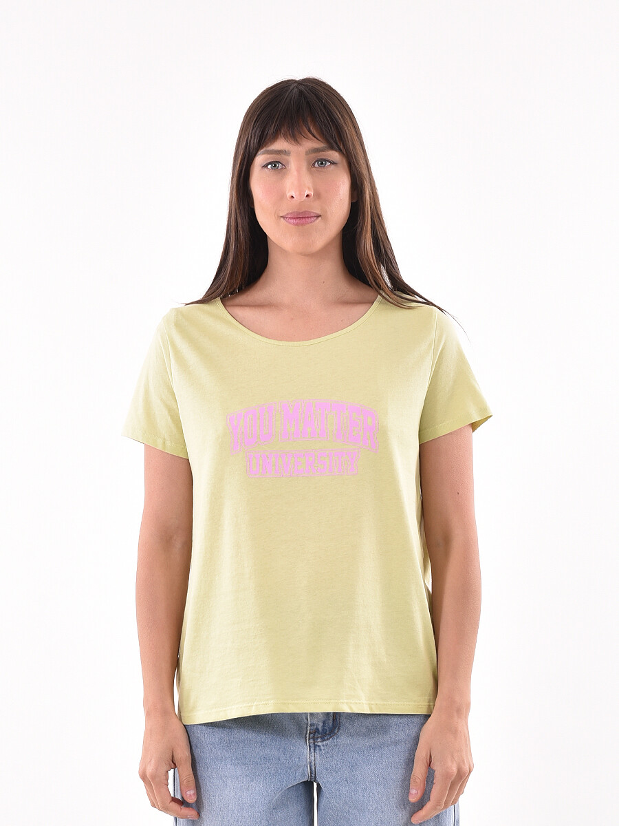REMERA YOU MATTER - ESTAMPADO 1 