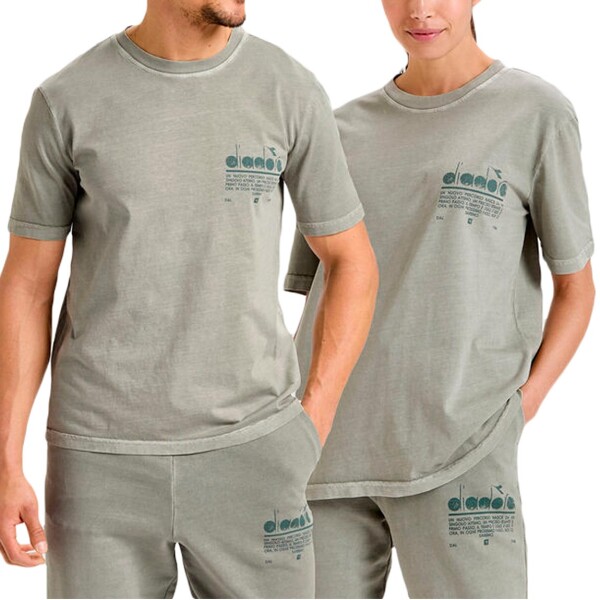 Diadora T1 T-shirt Ss Manifesto Palette Gris