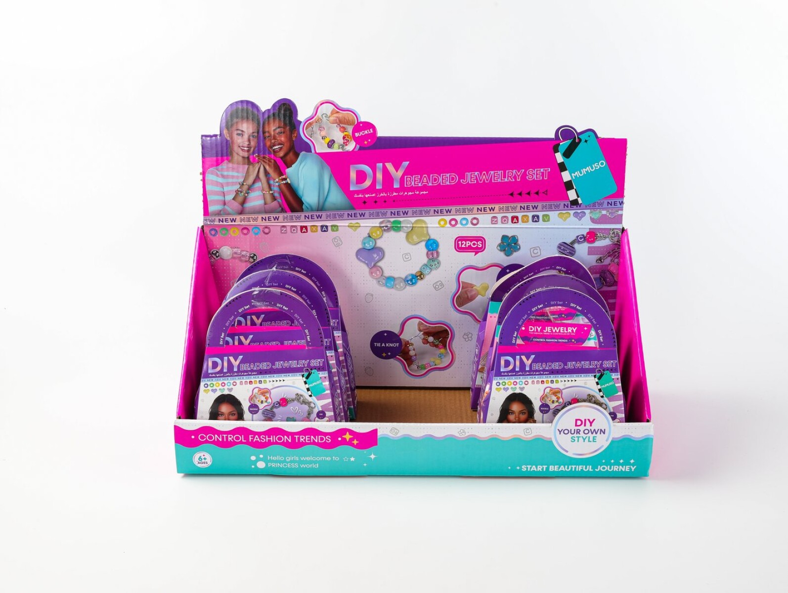 KIT PARA ELABORACIÓN DE JOYERÍA CON CUENTAS 
