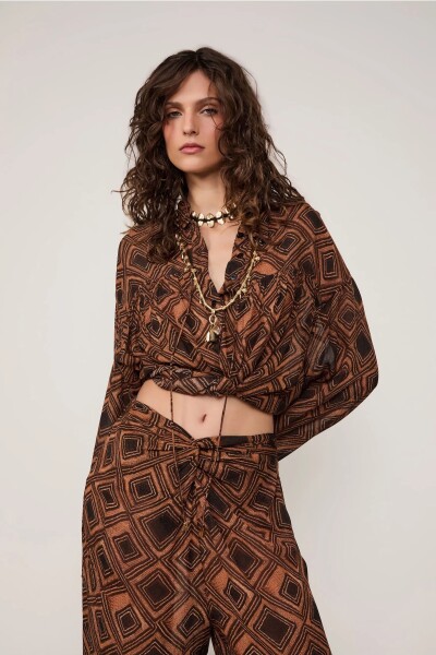 CAMISA TEXTURA Estampado