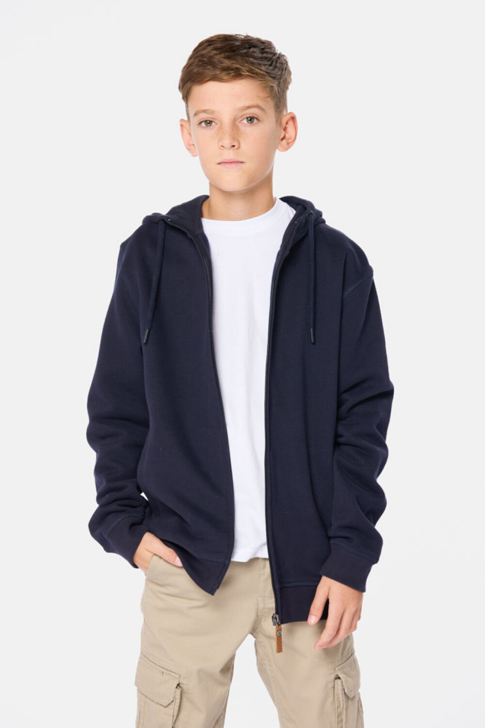 CAMPERA DE ALGODÓN Azul