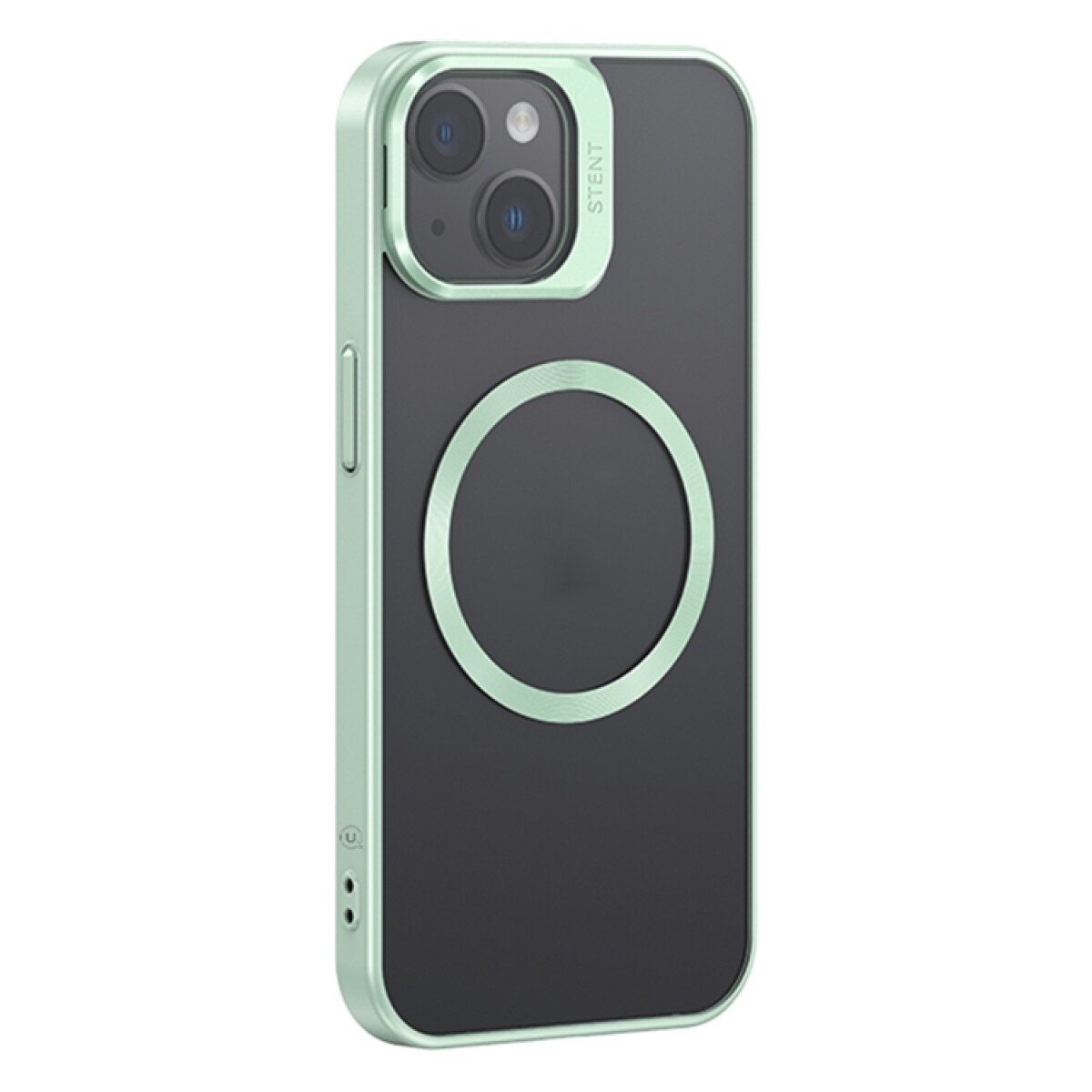 Protector Case Magnético para iPhone 15 USAMS GEYING SERIES Verde