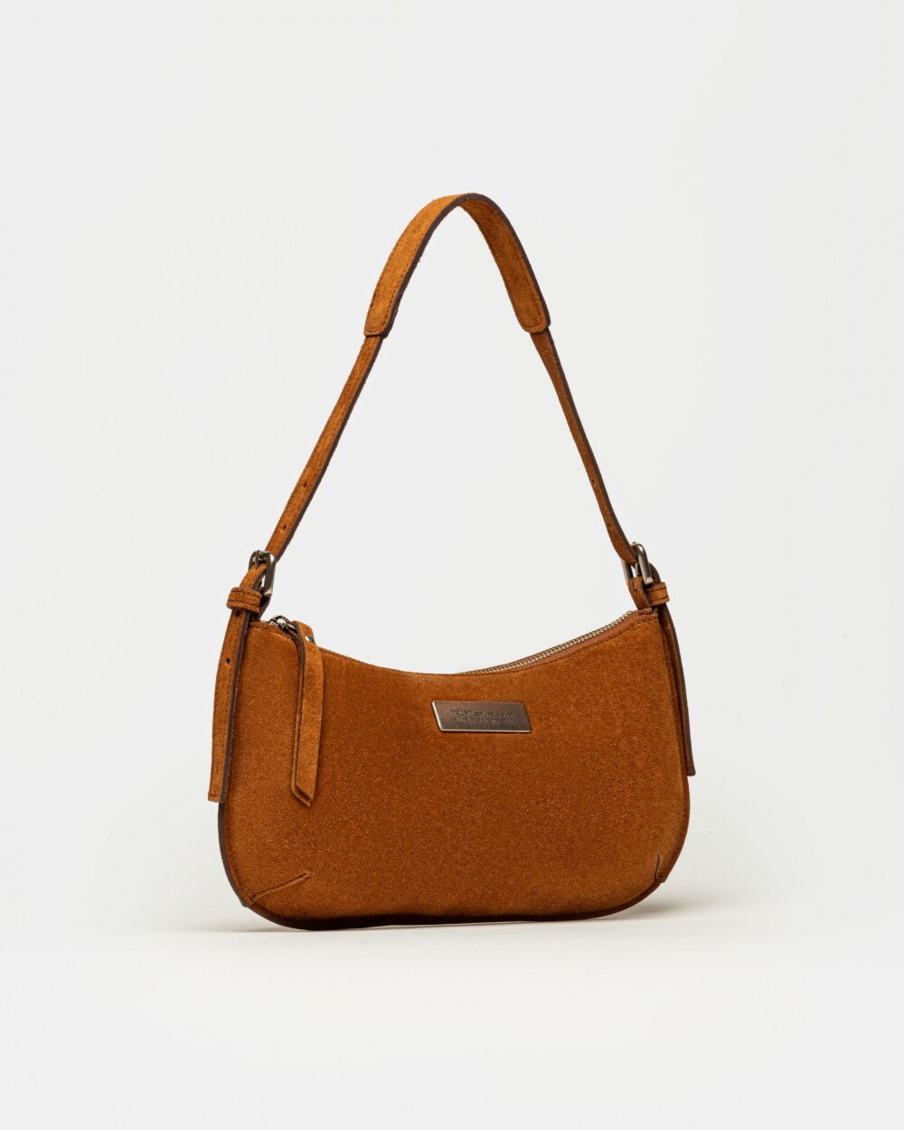 Cartera Al Hombro Mia Gamuza Oxido