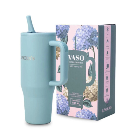 Vaso Termico Drinks Aguamarina