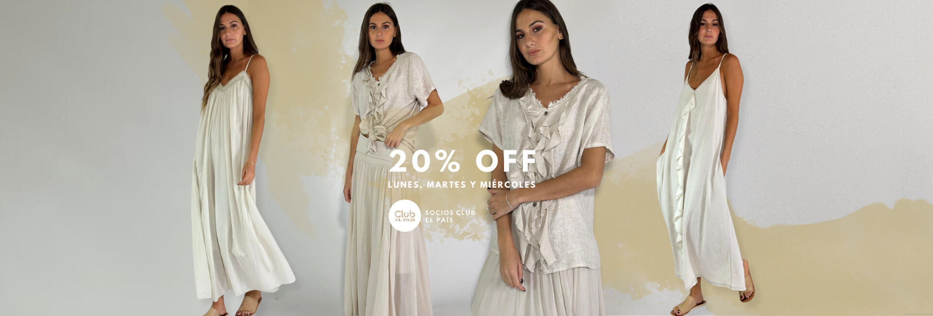 20% Club el Pais lunes, martes y miercoles.