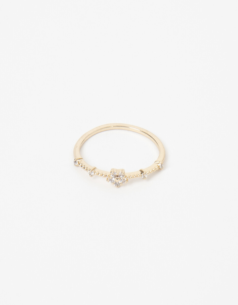 Anillo Con Cubic Zirconia 