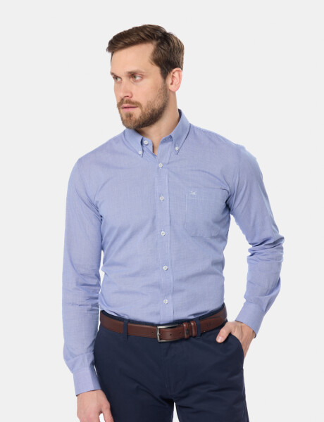 CAMISA CUADROS Celazul