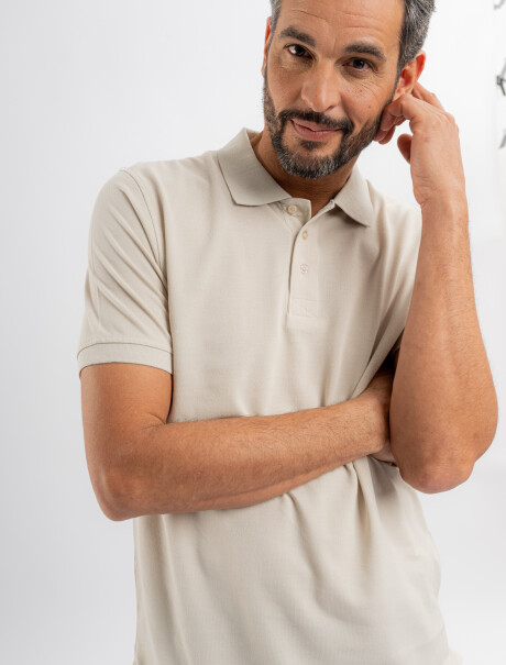 Remera m/c lisa topo