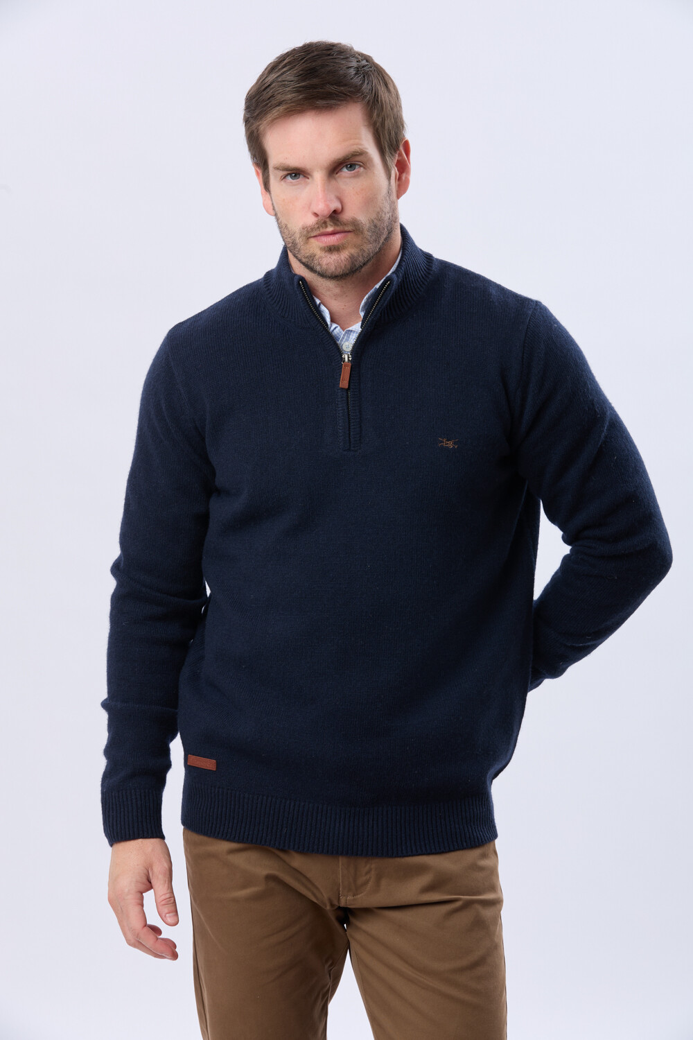 BUZO DE LANA DE ABRIGO Azul