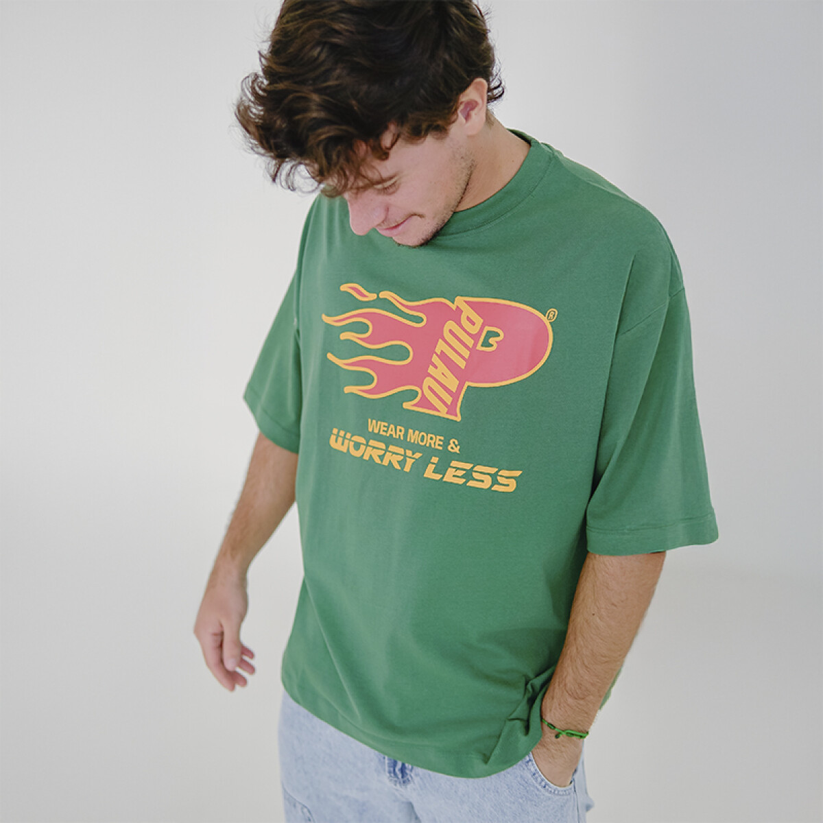 Remera Pulau Pire - Verde 