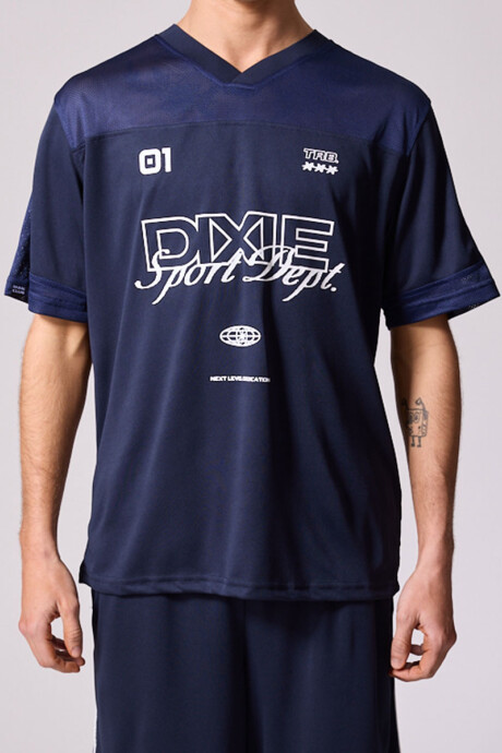 T-SHIRT GERMI DIXIE Azul