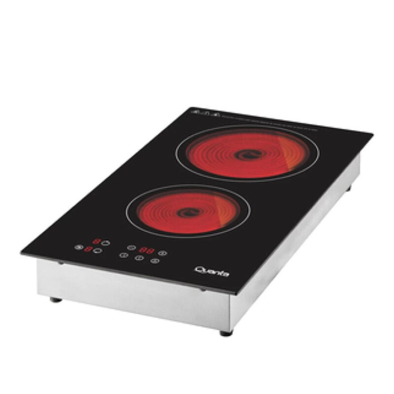 Cocina Eléctrica Infrarroja de 2 hornallas Quanta Cocina Eléctrica Infrarroja de 2 hornallas Quanta