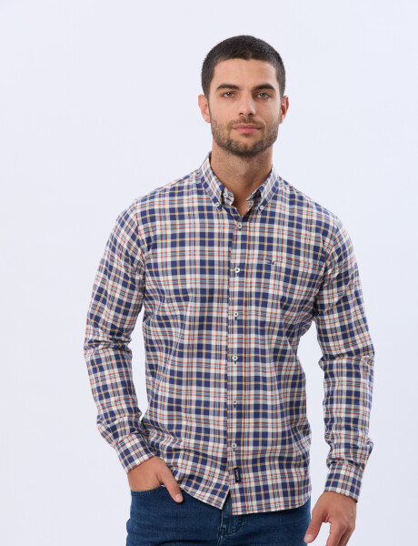 CAMISA SPORT A CUADROS Unico