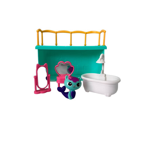 Gabbys Dollhouse Set X3 Mini Habitaciones + Acc Gabbys Dollhouse Set X3 Mini Habitaciones + Acc