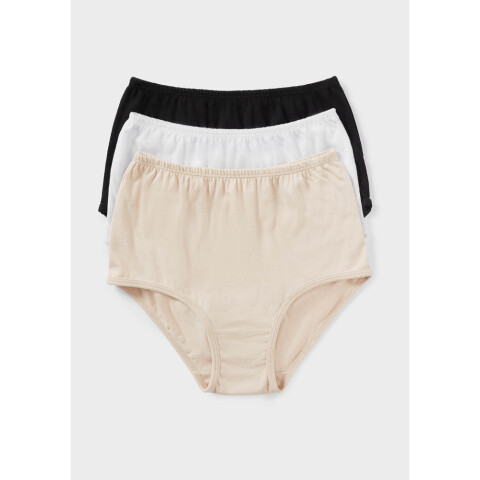 KIT COM 3 CALCINHAS FEM ESTAMPA