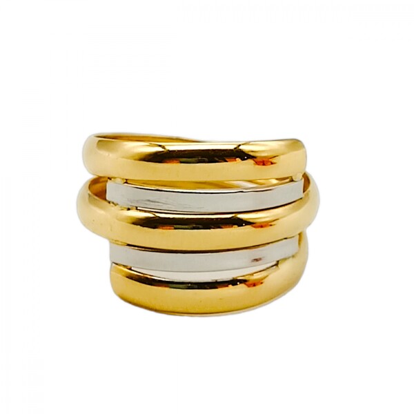 Anillo Tiras-Oro 18k-Sin Piedra-AN9519 sinpiedra