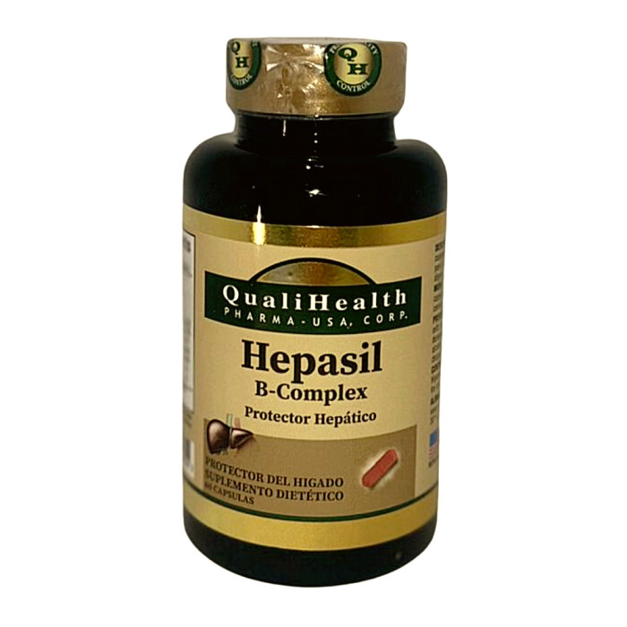 QUALIHEALTH HEPASIL B-COMPLEX *60 CAPS única