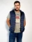 Chaleco con capucha desmontable Timon Azul