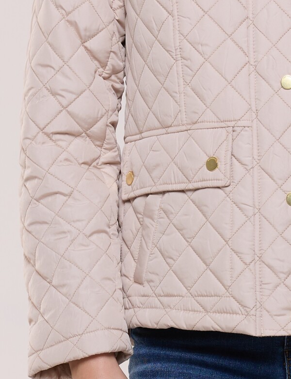 Campera Capitoneada BEIGE