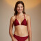 Top+bikini Ursula Bordeaux