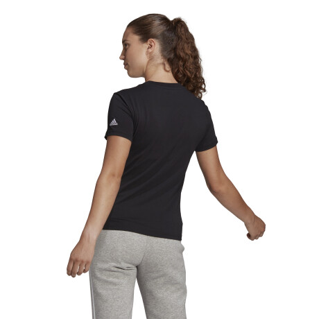 REMERA adidas LOUNGEWEAR ESSENTIALS SLIM LOGO Black