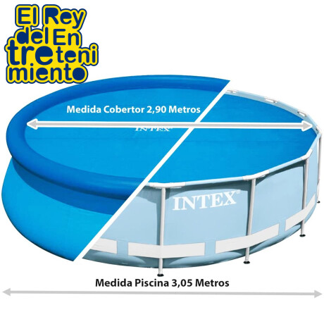 Cobertor Solar Intex Piscina Estructural Gomon 305 Cm 1