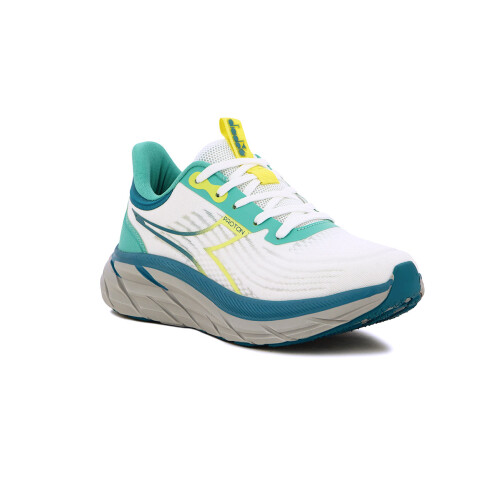 Champion de Mujer Diadora Proton B/A Blanco-Aguamarina