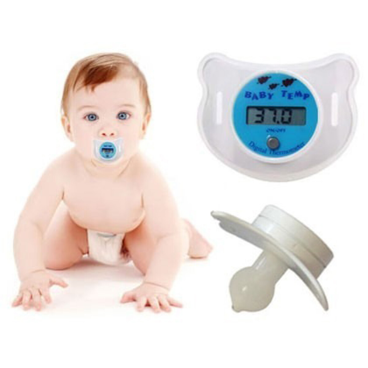 Termómetro chupete para bebé 