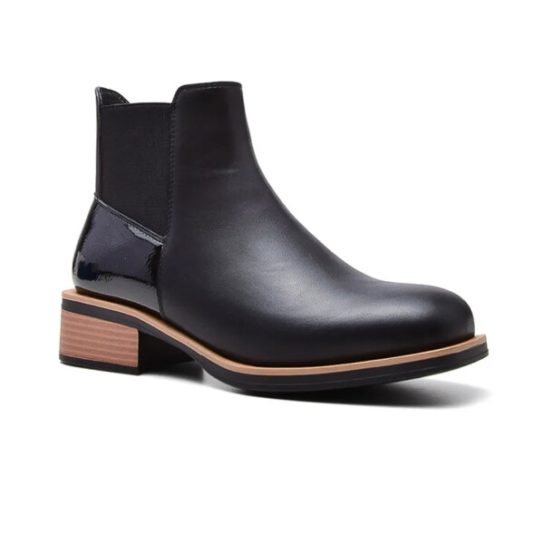 CASUAL TACO BAJO ARLETTE - KORIUM NEGRO