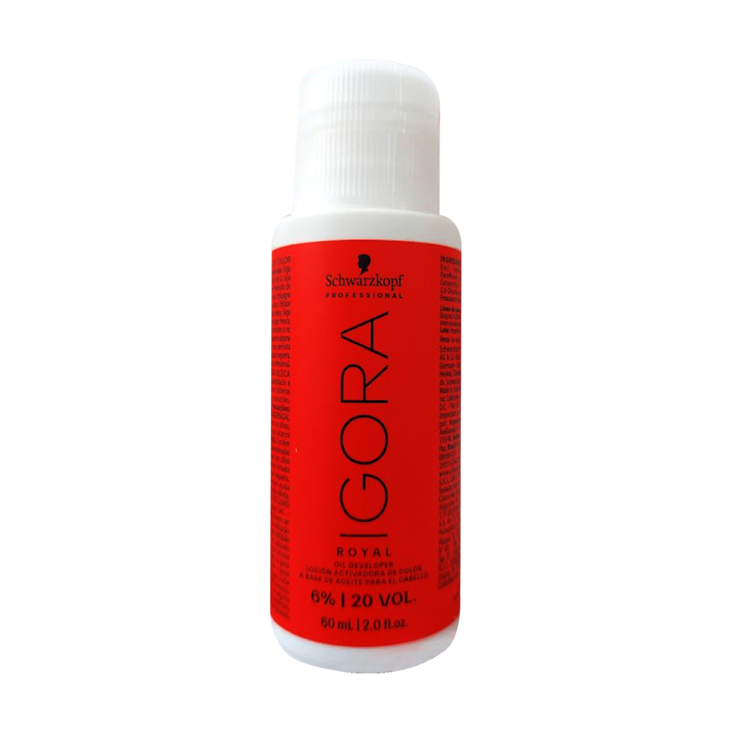 IGORA AGUA OXIGENADA 20 VOL X 60 ML. FRA — Farmacenter