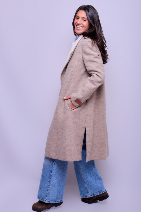 Tapado Timote Beige con Crudo