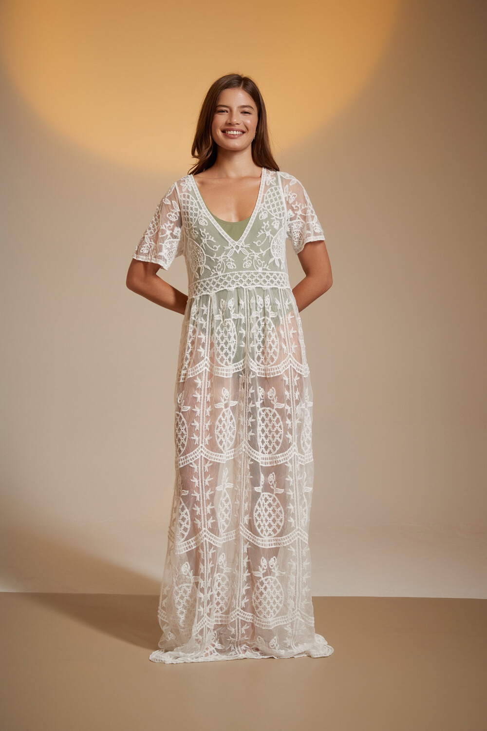 Vestido Mitan Marfil / Off White