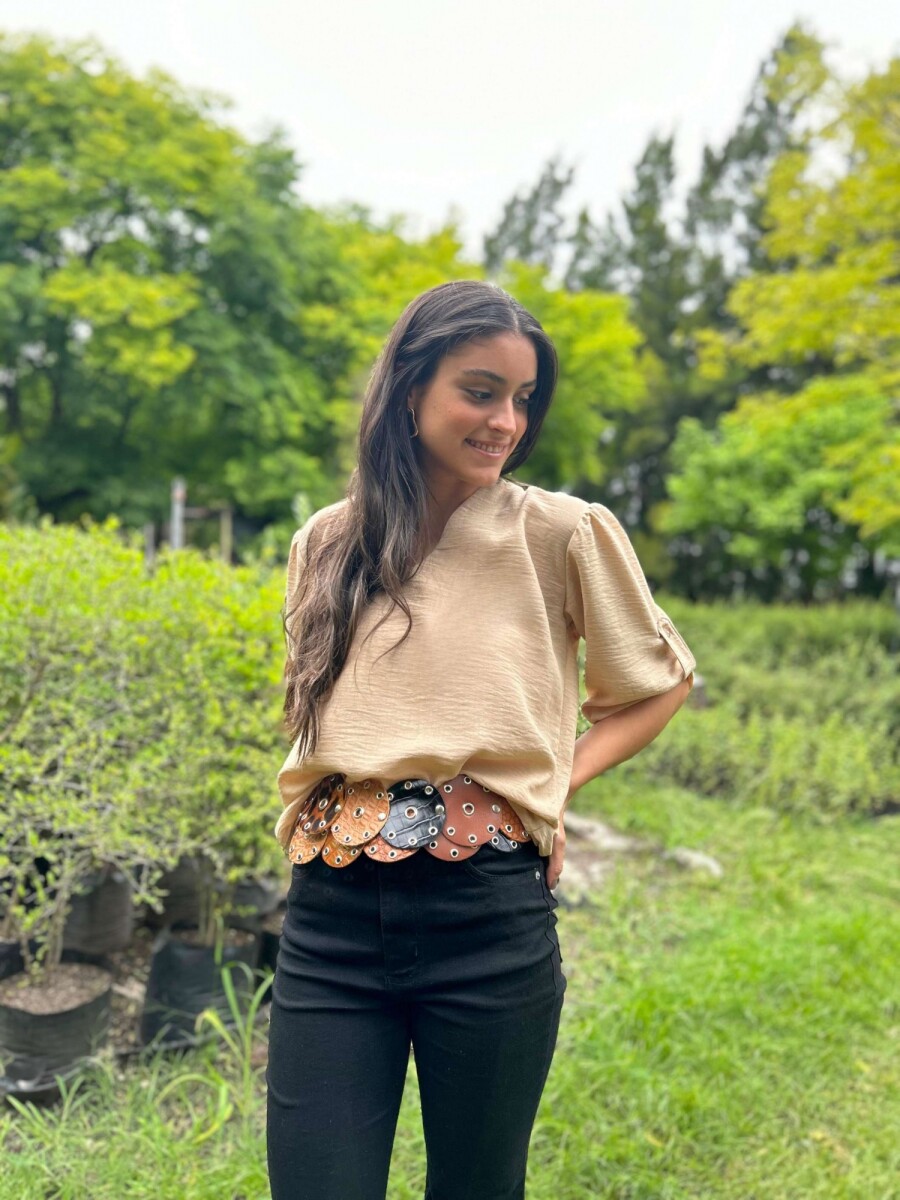 Blusa Camalote - Beige 
