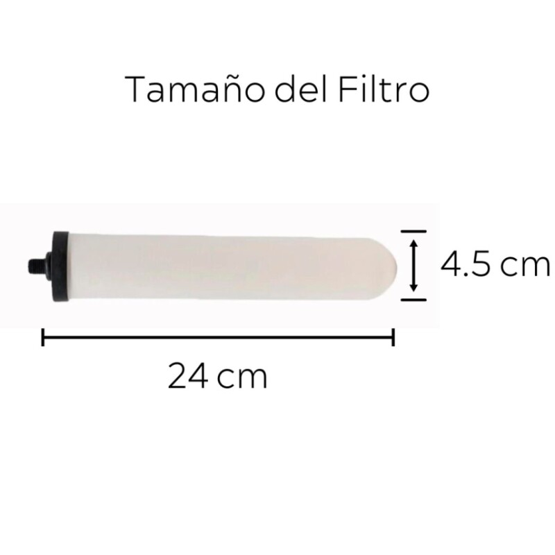 Purificador simple sobre mesada de acero inoxidable Purificador simple sobre mesada de acero inoxidable