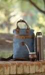 KIT MATERO NORTH STAR AZUL DENIM CON CHOCOLATE