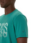 ASICS Hex Graphic Cotton Blend Tee - Hombre Rainy Lake