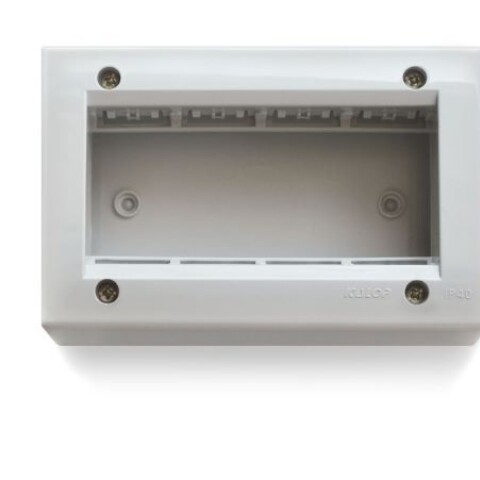 CAJA SIGMA IP40 4MÓDULOS GRIS - LM CAJA SIGMA IP40 4MÓDULOS GRIS - LM