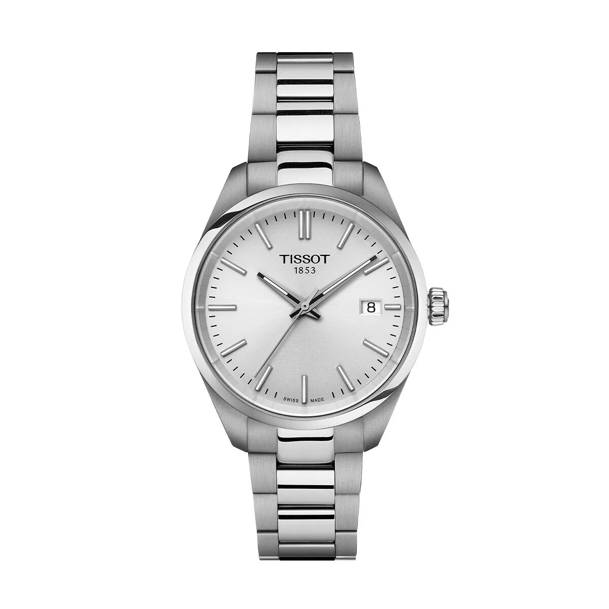 Reloj Tissot Pr 100 34mm De Acero T1502101103100 