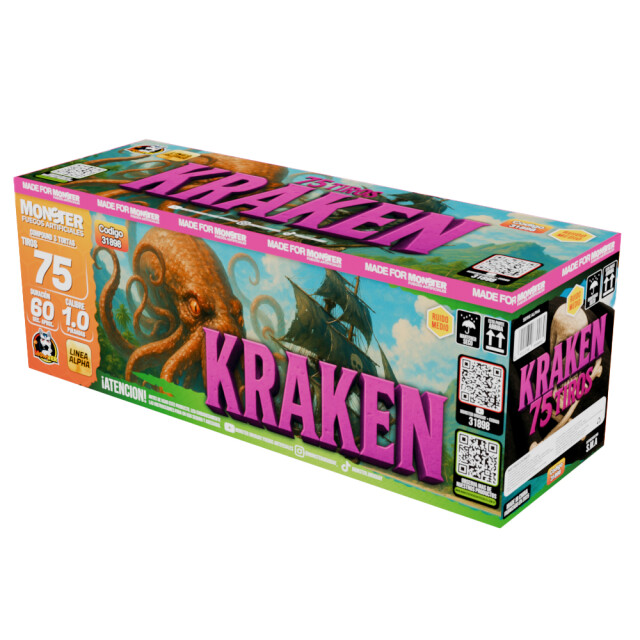 TORTA ALPHA MONSTER KRAKEN 75T 60S TORTA ALPHA MONSTER KRAKEN 75T 60S