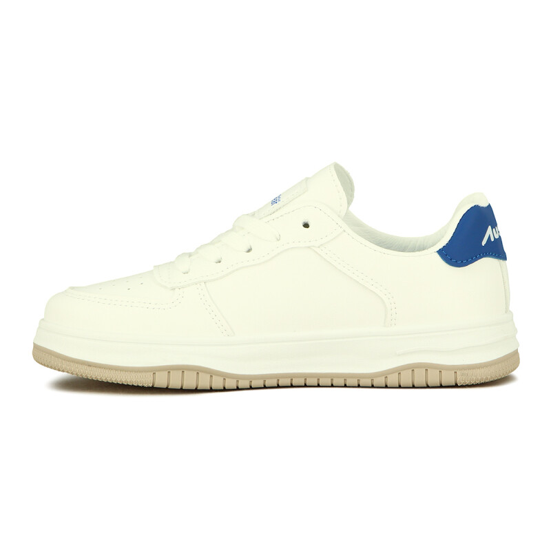 Austral Calzado Casual Luca C/Plataforma Acordonado - Blanco/Azul Blanco-Azul