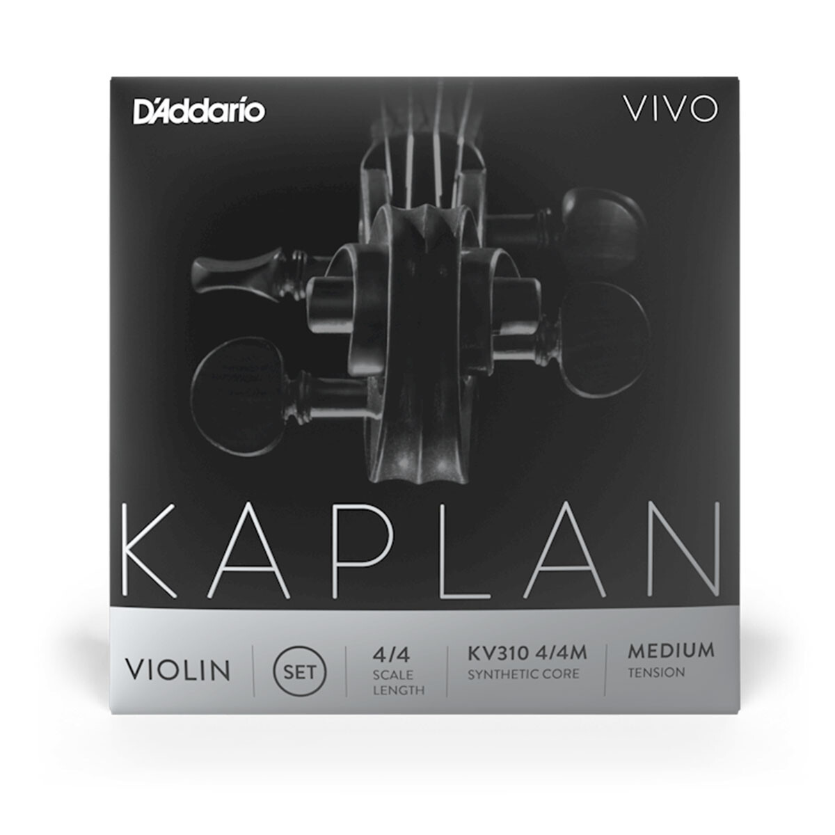 Encordado Violin Daddario Kv310 Vivo 4/4 Medium 