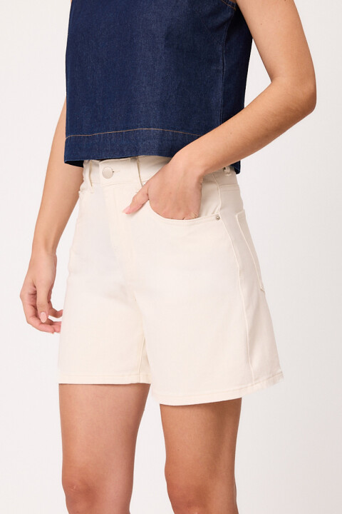 SHORT ELADIA S27 POLANCO Crema
