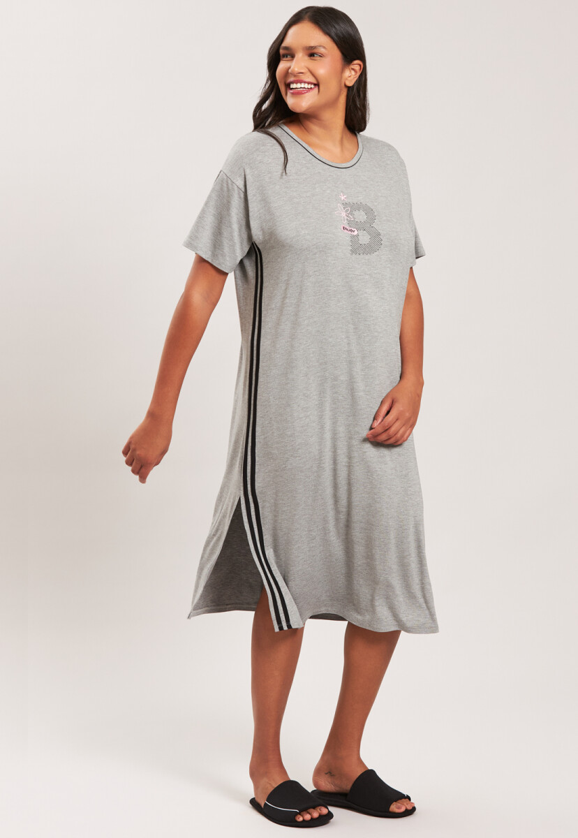 VESTIDO LARGO - GRIS - 134 