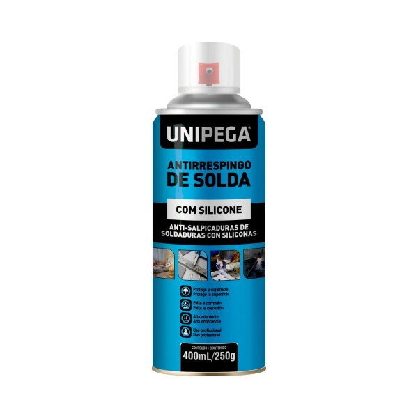 ANTISALPICADURA DE SOLDADURA CON SILICONA 400ML UNIPEGA Antisalpicadura De Soldadura Con Silicona 400ml Unipega