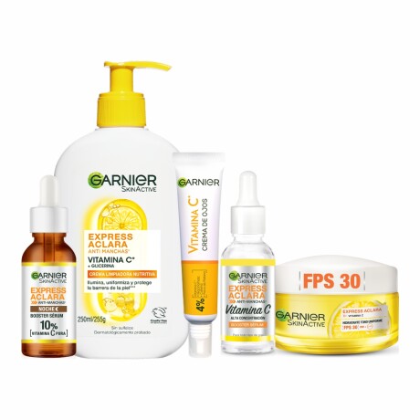 Pack Garnier Vitamina C Rutina Completa Pack Garnier Vitamina C Rutina Completa