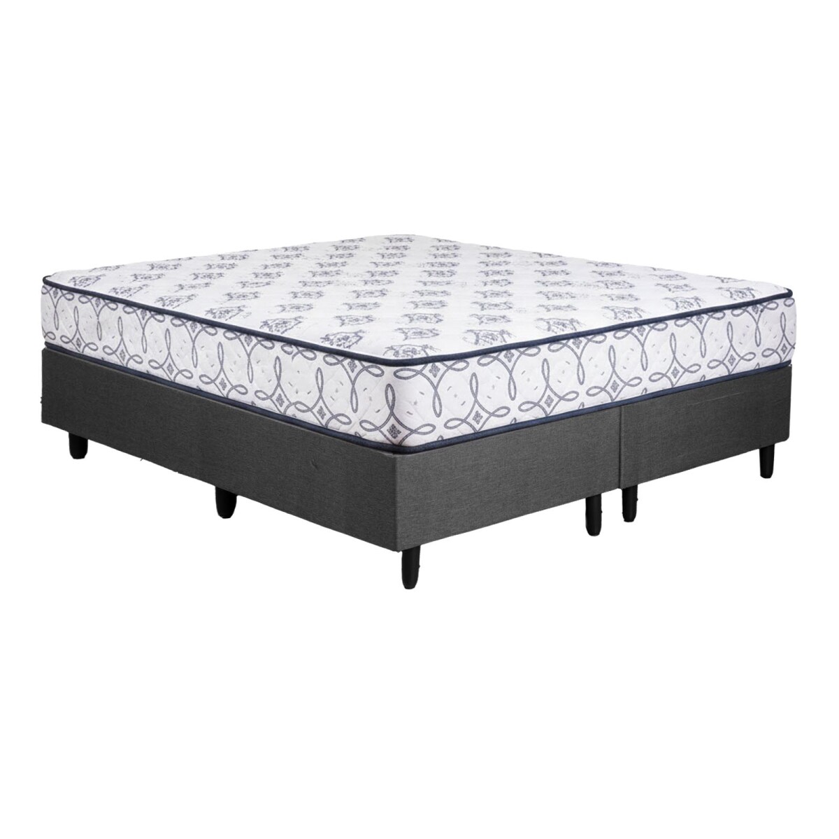 SOMMIER - DE ESPUMA VANILA HOME QUEEN 