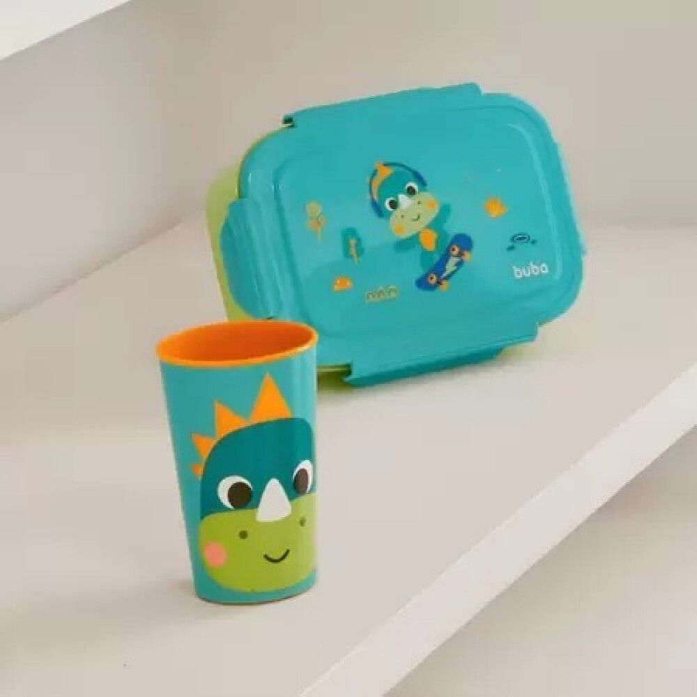 Lunchera bento box BUBAZOO dino