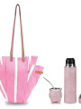 KIT MATERO VOLTOK FUCSIA Y BLANCO C/ URBANO FUCSIA